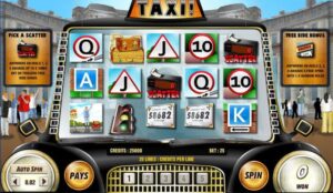 taxi 3d slots