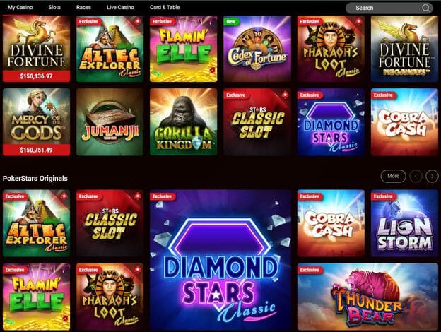 Stars Casino Screenshot 3