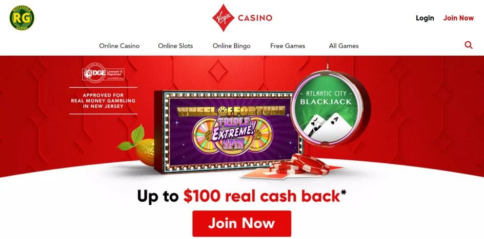 Virgin Casino Screenshot 1