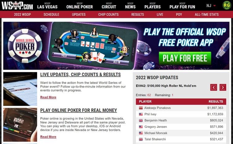 WSOP.com Poker Screenshot 3