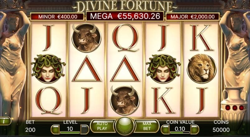 divine fortune slot machine