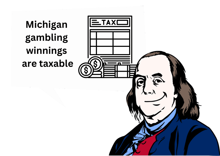 michigan gambling tax